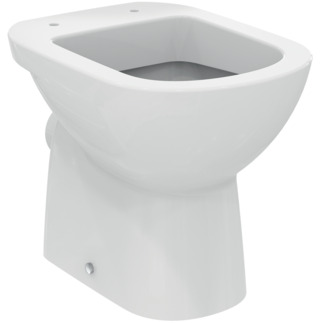 Ideal Standard ProSys - Ensemble pour WC suspendu, cuvette et abattant Bau  Ceramic, Plaque de déclenchement Oleas M1, Rimless, SoftClose, chrome mat  ProSys120M SP65